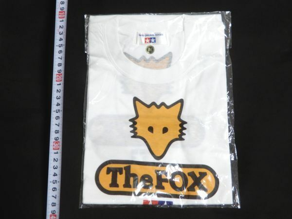 未開封 タミヤ フォックス Tシャツ Mサイズ 当時物 The FOX オリジナルグッズ RC ミニ四駆 TAMIYA レトロ