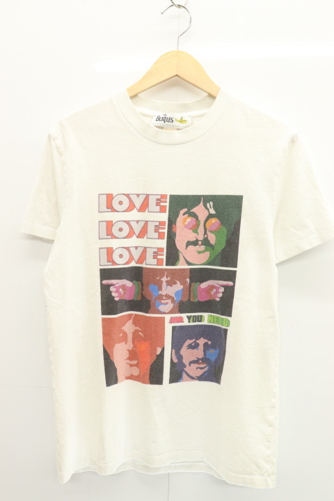 【中古】Stella McCartney メンズTシャツ M Tシャツ Stella McCartney x THE BEATLES M 白 ホワイト