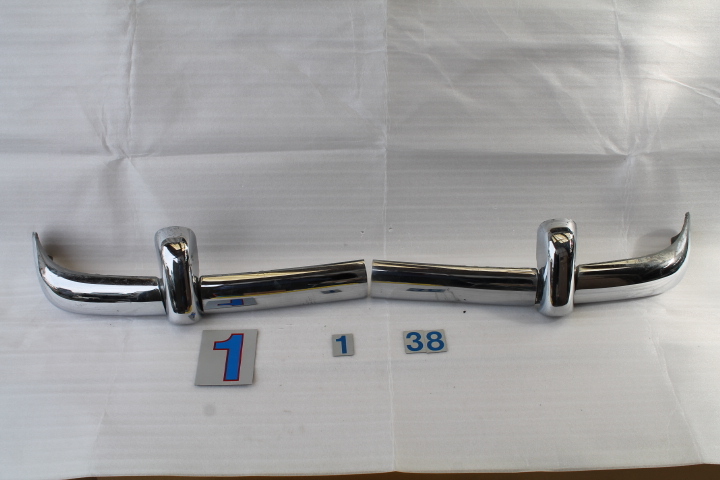 KL-887-1 ダイハツ L700 ミラジーノ 純正 フロントメッキバンパー 左右セット　52713/2-97201・52722/1-97202 