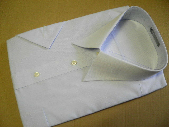 FARAGO ファラーゴ*サイズ ３L 45-半袖 *高級Yシャツ 形態安定加工