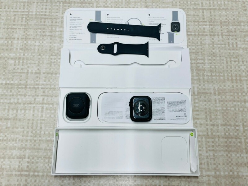 美品　動作品　Apple Watch アップルウォッチ　Series　9.45mm WR-50M　MRMD3J/A　A2984　GPSモデル　初期化済み　4002