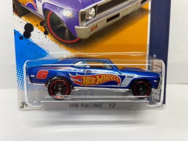 レア 【 HW RACING 】 レース チーム ブルー 68 NOVA / RACE TEAM BLUE ノバ HOT WHEELS ホットウィール ミニカー CHEVY / 管理C2
