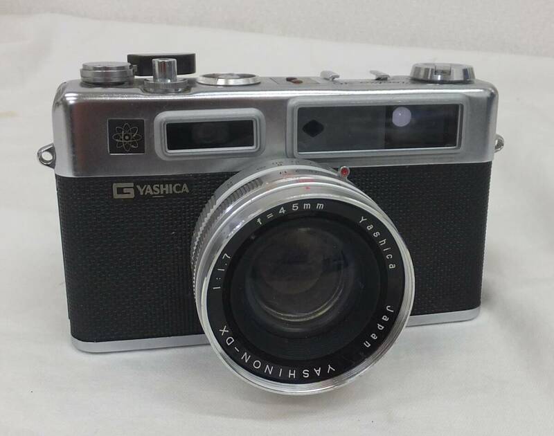 【中古動作未確認・ジャンク】★YASHICA Electro ヤシカ エレクトロ 35 フィルム カメラ　アンティークカメラ YASHINON DX 1：1.7　f=45mm 