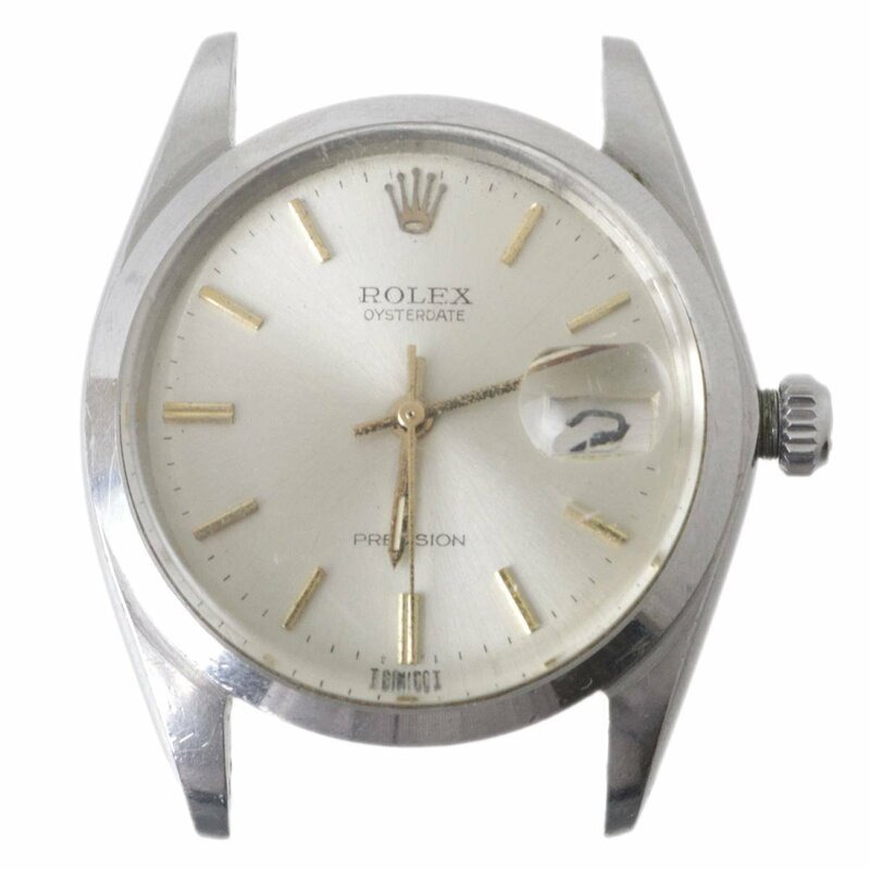 【不動・ジャンク】 ROLEX ロレックス オイスターデイト プレシジョン 手巻き メンズ 腕時計 1964年ヴィンテージ 6694 1081323