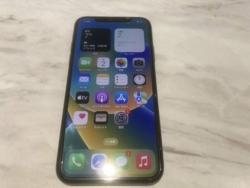 S5695 iPhone X NQC12J/A スマートフォン 256GB