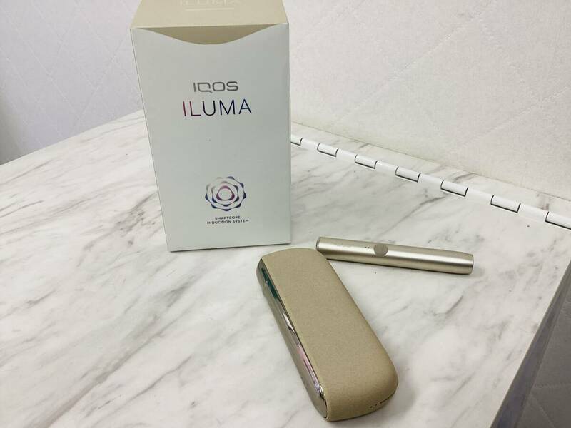 G4823 IQOS ILUMA アイコス イルマ イルマプレージュ ゴールド 加熱式タバコ 電子タバコ 喫煙具 本体のみ 通電確認済み