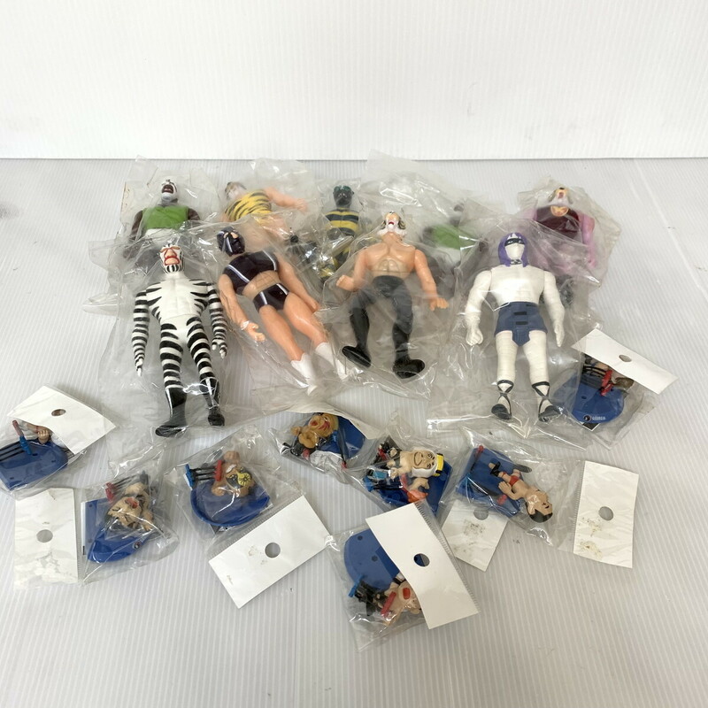 【難有り】　ソフビ　まとめ　 日本プロレス　中古品　(M0301-5)