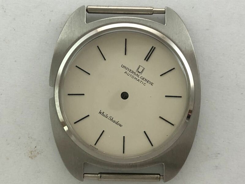 ユニバーサル ジュネーブ universal geneve 腕時計用 ケース 文字盤 アンティーク 部品 ホワイトシャドウ white shadow 純正品