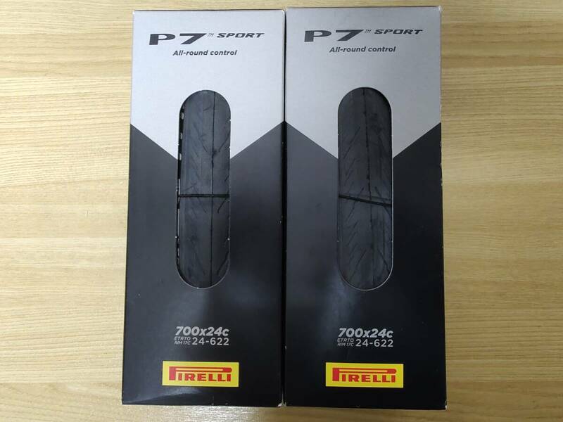 PIRELLI P7 SPORT ピレリ P7 スポーツ　WO　24C　黒　未使用/2本セット