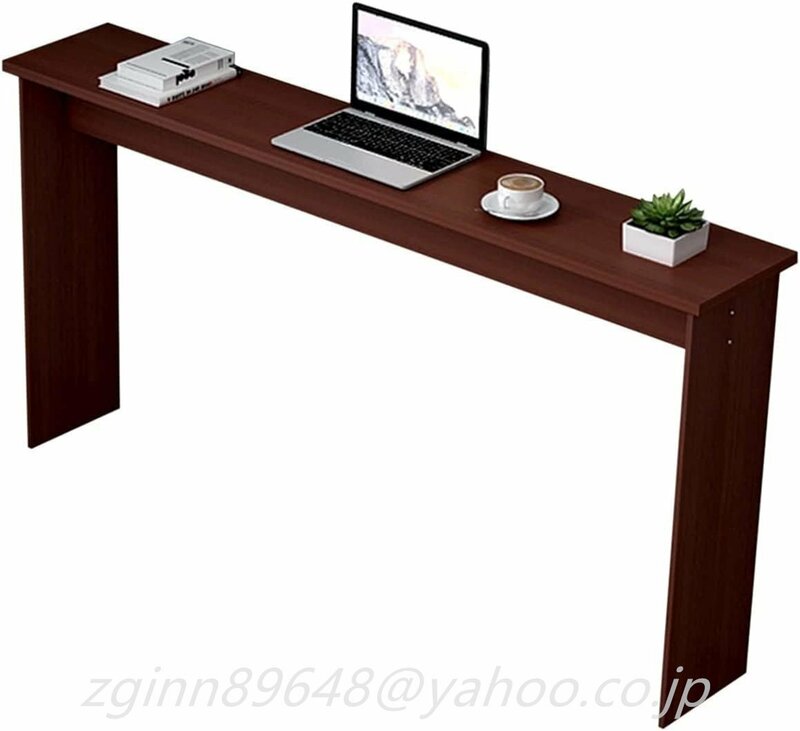 ソファテーブル コンソールテーブル サイドテーブル 100cm 木製 ストリップ狭いサイドテーブル ホームオフィステーブル ( 100x30x74CM)