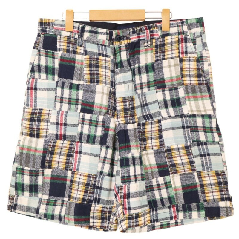 DESCENDANT / PATCHWORK SHORTS ディセンダント パッチワーク ショーツ ショートパンツ 表記サイズ3