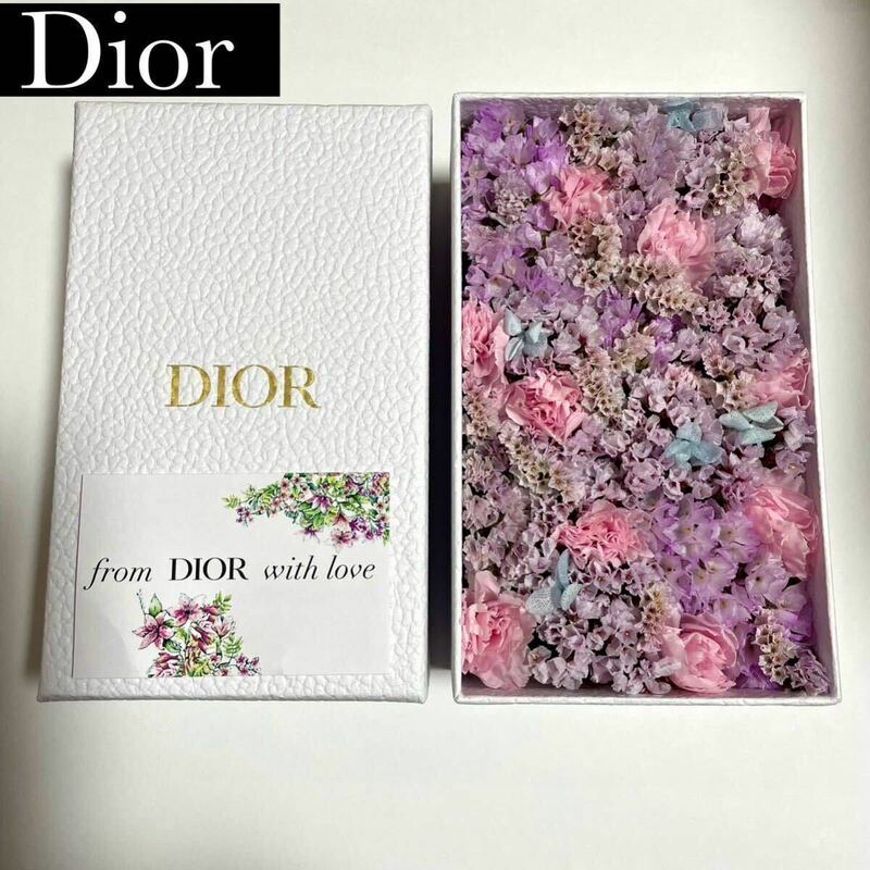 Christian Dior クリスチャンディオール ミスディオール　ブルーミングブーケ　フラワーボックス(ブリザーブドフラワー、ドライフラワー