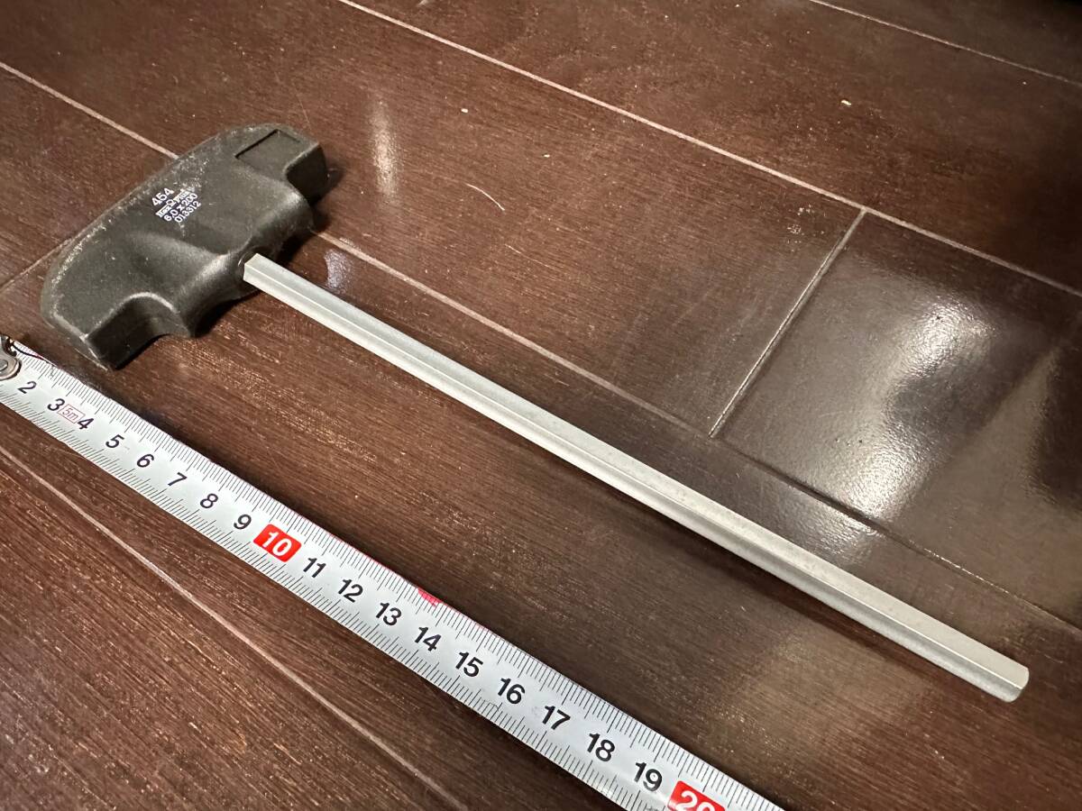 Weraヴェラ454 T型ハンドルヘックスドライバー8x200mm 未使用②