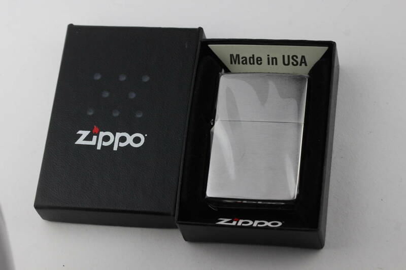 未使用品 Zippo ジッポー Plain 無地 2020年 オイルライター