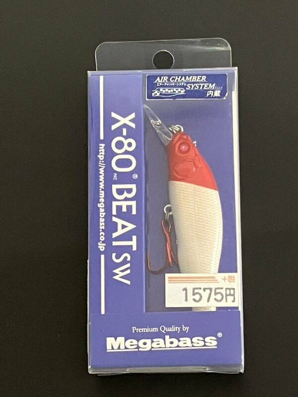 ☆新品未開封☆　メガバス　X-80 BEAT SW 「PM RED HEAD」 Megabass