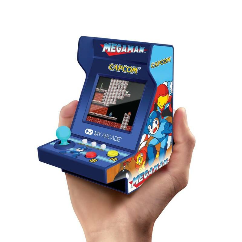 送料無料 MY ARCADE Pico Player 3.7 Mega Man メガマン ロックマン ポータブル レトロ アーケード プレイヤー