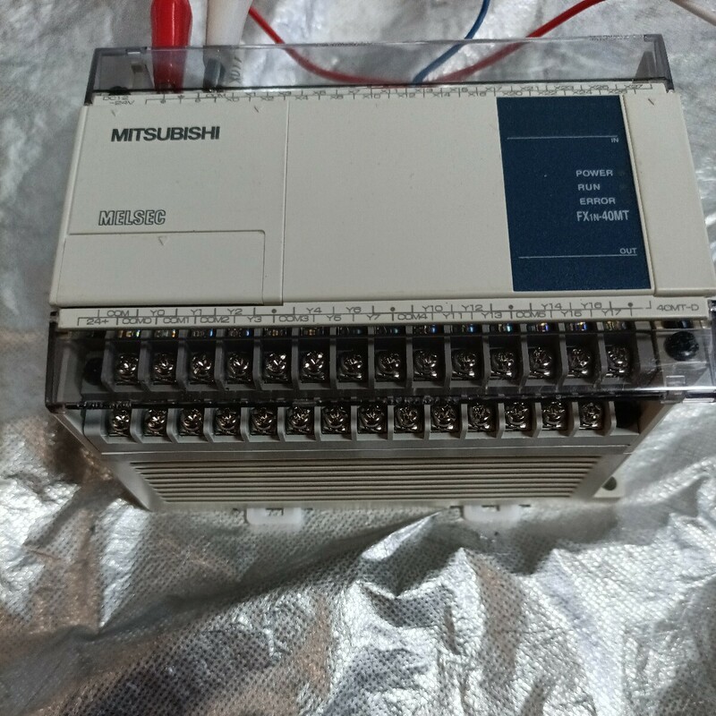 MITSUBISHI　PROGRAMMABLE CONTROLLERMODE シーケンサ FX1N-40MT-D　DC24V 