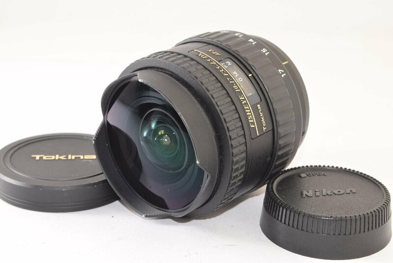 ★美品★ Tokina トキナー AT-X DX FishEye 10-17mm F3.5-4.5 for Nikon 2403036