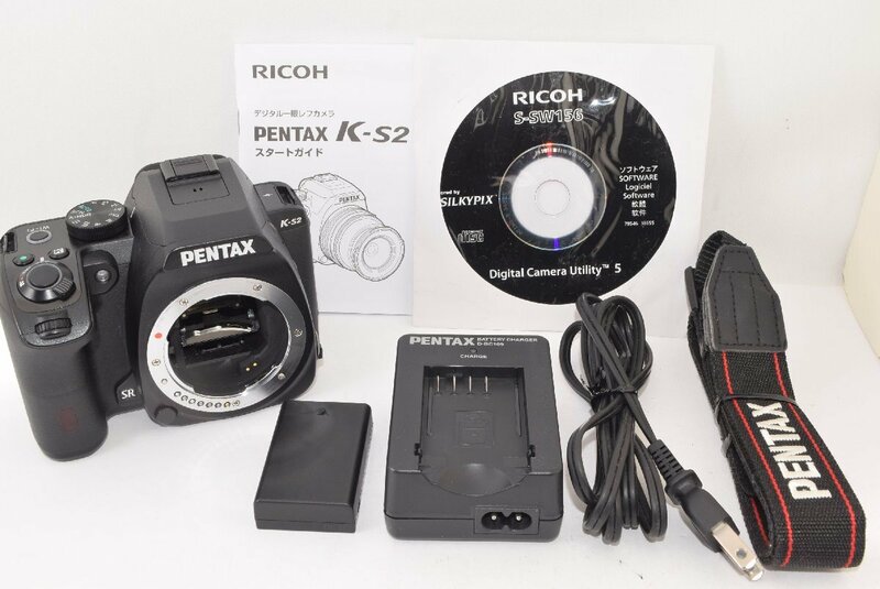 ★美品★ PENTAX ペンタックス K-S2 ボディ ショット数8005回 デジタル一眼レフカメラ 2403086