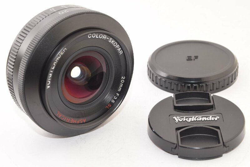 ★極上品★ Voigtlander フォクトレンダー COLOR-SKOPAR 20mm F3.5 SL II Aspherical for Canon EF 2403111
