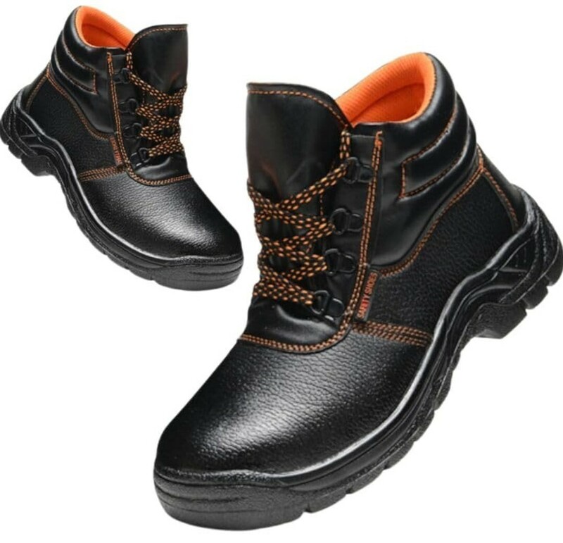【安全靴】MORABLU 安全靴 作業靴 ブーツ 通気 防臭 軽量 スチール 鋼 先芯 鋼板 保護 快適 黒 26cm ユニセックス サイズ