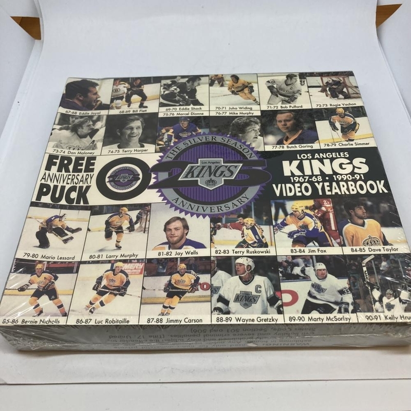 LOS ANGELES KINGS 1967-68・1990-91 VIDEO YEARBOOK THE SILVER SEASON ANNIVERSARY　13803