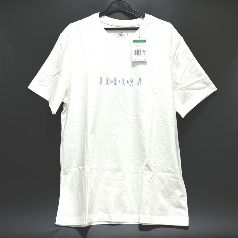 未使用 ナイキ【NIKE】DX9580-100 AIR JORDAN Tシャツ ジョーダン 白 XL タグ付き 17600