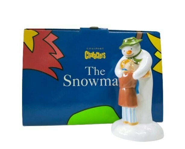 未使用保管品☆COALPORT CharaCters The Snowman スノーマン フィギュアリン 陶器
