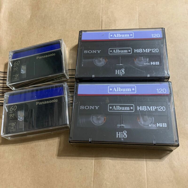 SONY Panasonic テープ miniDV Hi8