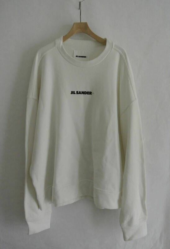 JIL SANDER/ジルサンダー ロゴプリントオーバーサイズ スウェット