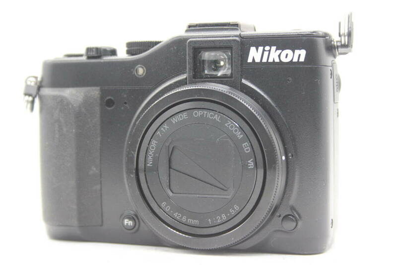 【返品保証】 ニコン Nikon Coolpix P7000 ブラック 7.1x コンパクトデジタルカメラ s8234