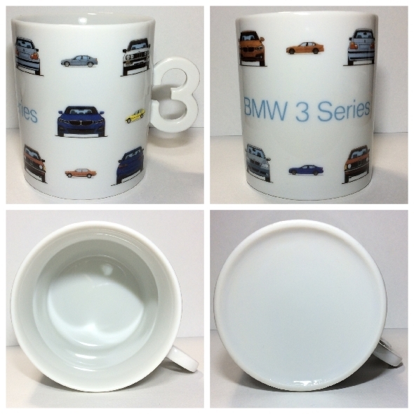 送料510円～ 陶器製 マグカップ BMW３シリーズ 自動車 車 カップ bmw 3