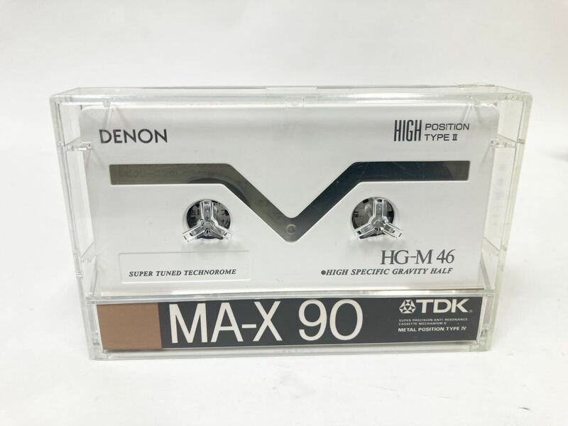 DENON HG-M 46 ハイポジション TIPEⅡ カセットテープ