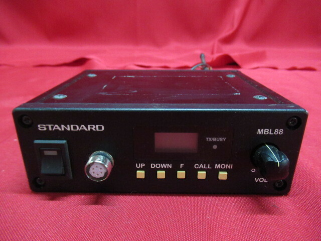 ジャンク STANDARD スタンダード 特定小電力無線電話装置 MBL88 同時通話無線機 管理6R0301H-D5