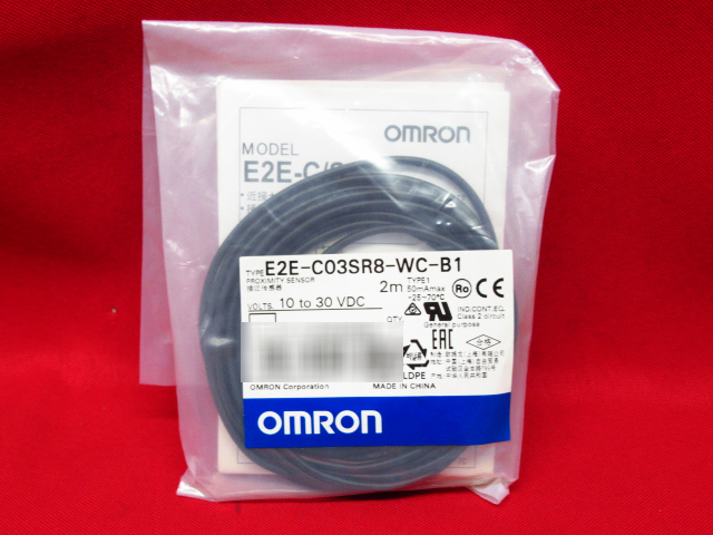 未開封品 OMRON オムロン E2E-C03SR8-WC-B1 2M 小径タイプ近接センサ（φ3、φ4、φ5.4、φ6.5、M4、M5） 管理6B0301H-YP