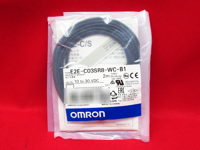 未開封品 OMRON オムロン E2E-C03SR8-WC-B1 2M 小径タイプ近接センサ（φ3、φ4、φ5.4、φ6.5、M4、M5） 管理6B0301J-YP