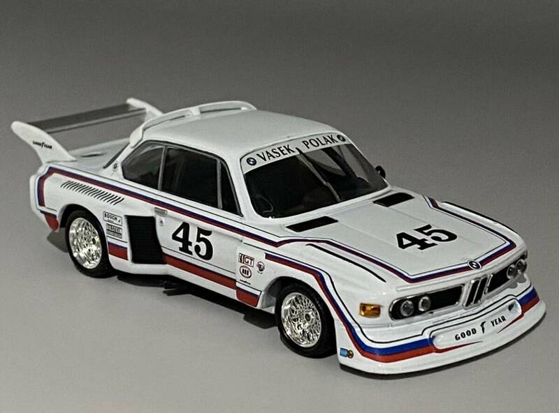 1/43 1975 BMW 3.5CSL 10位 24h Le Mans 1976 ◆ 24h ル・マン デルプラド カーコレクション ミニカー