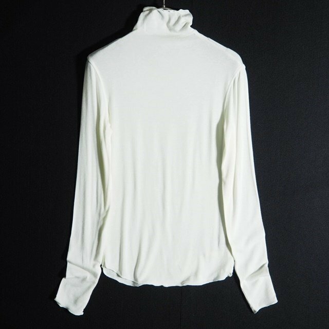 M7723f60　▼TODAYFUL トゥデイフル▼　新品 Soft Turtleneck Tops タートルネックカットソー エクリュ F / ホワイト 12220606 秋～春