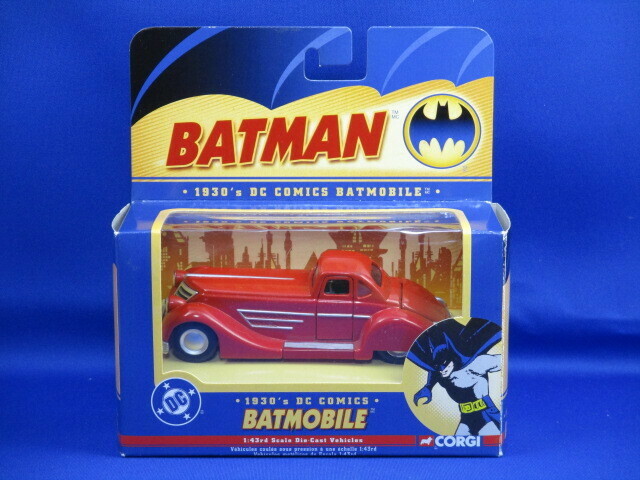 ★CORGI 　　 1930’s DC COMICS BATMAN BATMOBILE No. 77323 1/43 　 (管:SP-028)