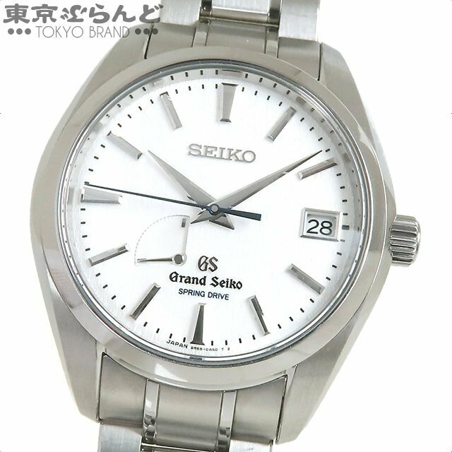 101718380 セイコー SEIKO グランドセイコー SBGA011 9R65-0AE0 ホワイト チタン 雪白 スノーフレーク 腕時計 メンズ スプリングドライブ