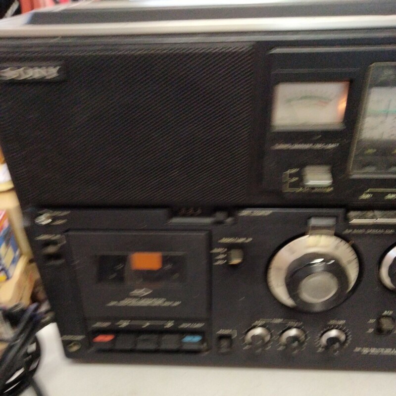 SONY ソニー CF-5950 BCLラジオ 通電確認 現状品 