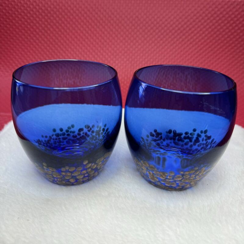 Lapis Lazuli ラピス ラズリ ガラス カップ 食器 調理器具 2個 セット