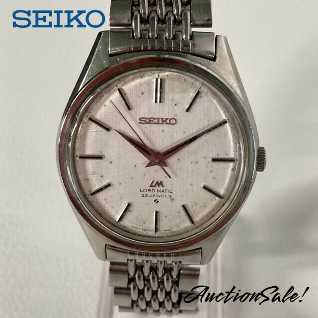 【可動品】SEIKO セイコー ロードマチック 5601-9000 腕時計 自動巻き ヴィンテージ　■1968年9月、1978年に製造.