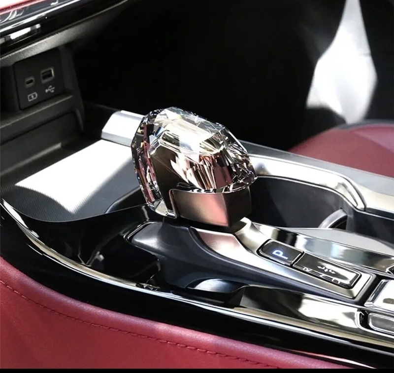 ⑤ Lexus レクサス 2022-2023 NX RX LM TX vellfire クラウン 水晶 シフトノブ 1個　高級感