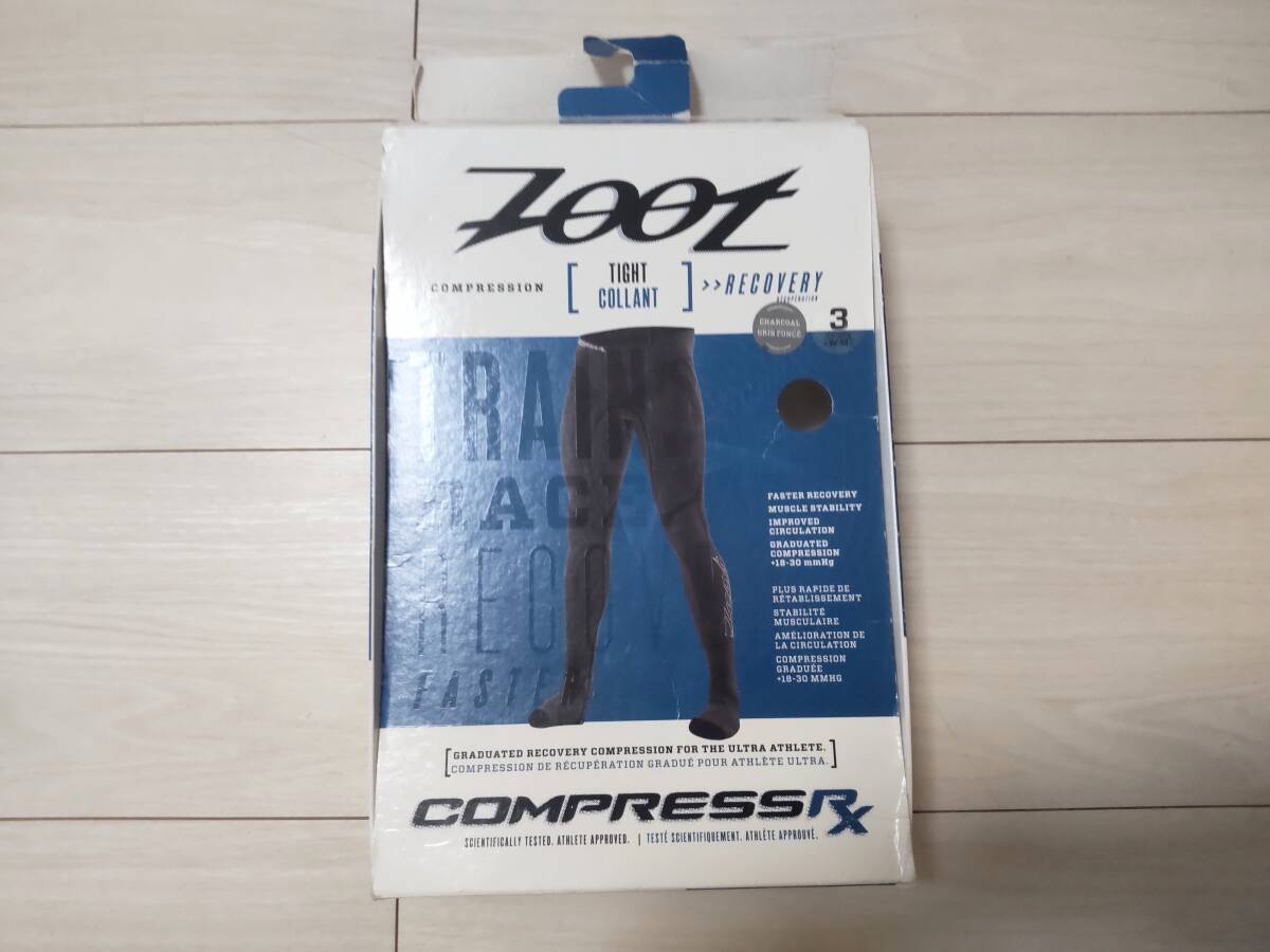 ★カナダ製　ZOOT　ズート社　コンプレッションパンツ　★ストレッチ素材　★リカバリー系　★未使用品