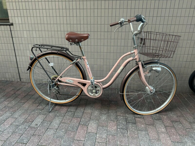 東京池袋　26インチ自転車　オートライト付き　変速ギア付き　発送不可　乗って帰れます。　　