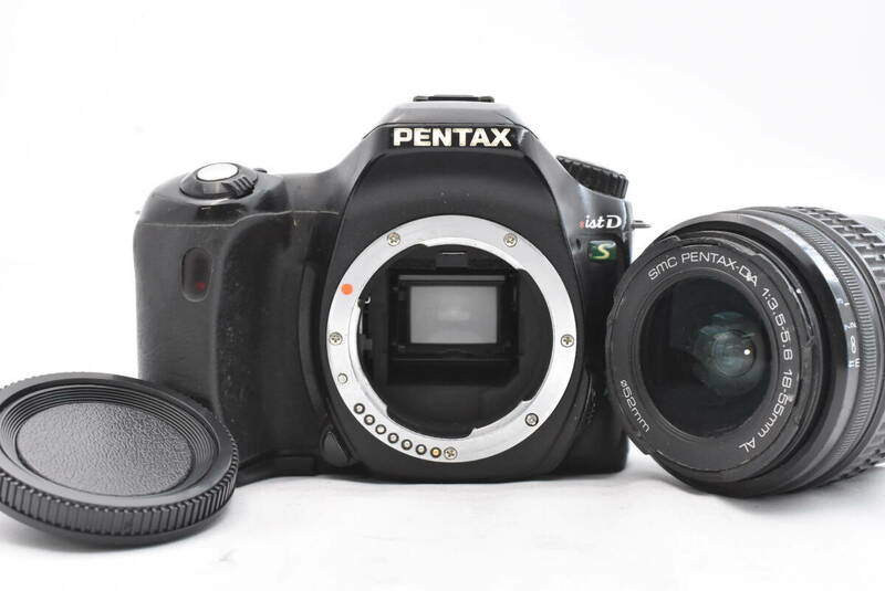 Pentax ペンタックス Pentax *ist DS ボディ / SMC Pentax-DA 18-55mm F3.5-5.6 AL レンズ (t5102)