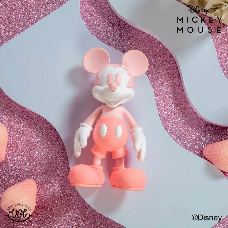 エゴ・ミッキーマウス　ピンク　200％　ディズニー　可動　フィギュア　限定品　おもちゃ プレゼント　ポップカルチャー アートトイ 正規品