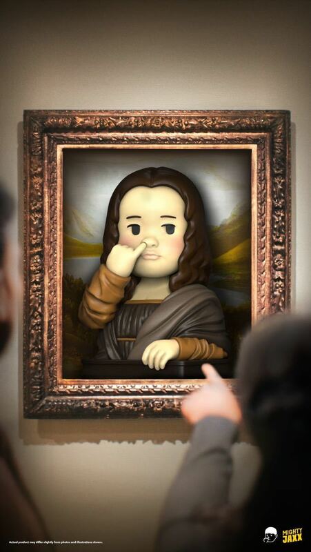 『ザ・アート・オブ・ピッキング』Mona Lisa モナ・リザ　フィギュア　ポップカルチャー　アートトイ　MIGHTY JAXX 正規品　送料込み