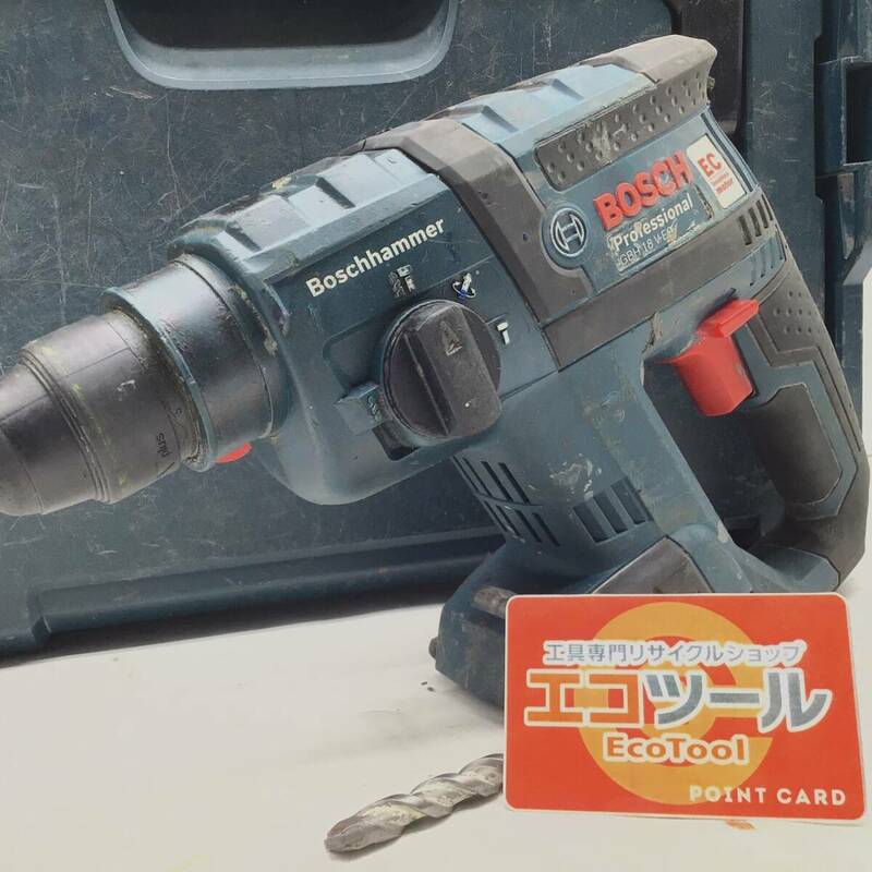 【領収書発行可】☆BOSCH/ボッシュ 18Vコードレスハンマドリル GBH18V-EC [ITF5UT7VHDSP]